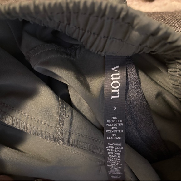 Vuori Dash Short Small Women's Sage Green Shorts - Picture 3 of 4